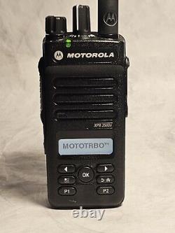 Motorola Xpr 3500e (aah02rdh9va7an-ama) Radio À Deux Voies Uhf (très Bon État)
