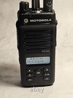 Motorola Xpr 3500e (aah02rdh9va7an-ama) Radio À Deux Voies Uhf (très Bon État)