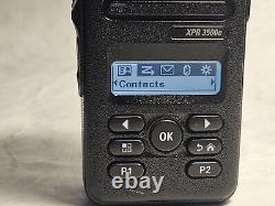 Motorola Xpr 3500e (aah02rdh9va7an-ama) Radio À Deux Voies Uhf (très Bon État)
