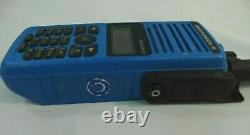 Motorola Xpr 6580 Is Digital Blue Deux-way Radios Lot De (2)deux Pour Les Pièces / Réparation
