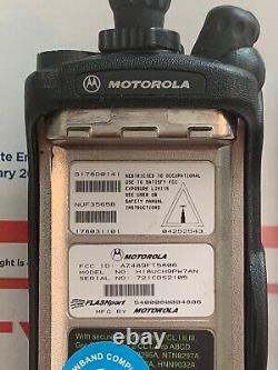 Motorola Xts5000 800mhz M3 Légèrement Utilisé Un Cond Avec Fpp Desofb/xl Dernier Firmware
