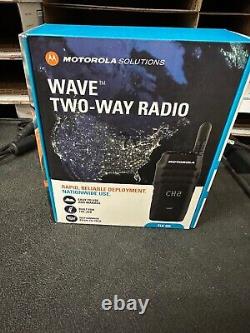 NOUVEAU TLK 100 Motorola WAVE OnCloud Radio bidirectionnelle avec 4G LTE WiFi HK2112A