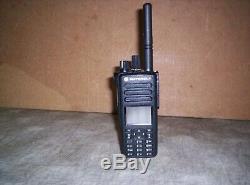 Nice Motorola Xpr 7550e Deux Voies Radio Uhf Impres Batt 403-512 Mhz Aah56rdn9wa1an