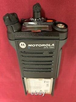 Nouveau Motorola Apx7000 Vhf 7/800mhz P25 Numéro Digital Radio Tdma Bluetoth Gps