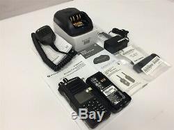 Nouveau Motorola Mototrbo Xpr 7550e Uhf Digital Radio Bidirectionnelle Wifi Bluetooth