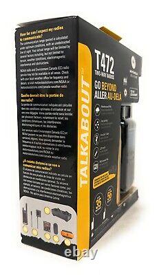Nouveaux talkies-walkies Motorola Solutions Talkabout T472, lot de 2