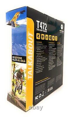 Nouveaux talkies-walkies Motorola Solutions Talkabout T472, lot de 2