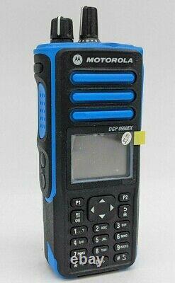 Open Box Motorola Mototrbo Dgp 8550ex Portable Radio Dans Les Deux Sens -nr3457