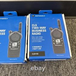 Prix du Motorola CLS1410 Radio Bidirectionnelle UHF 4 Canaux Pour 2 Radios