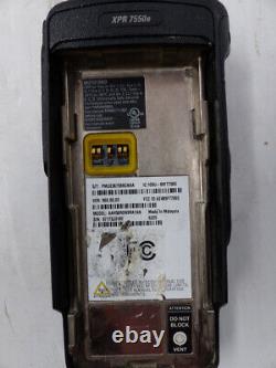 Quantité 2 Motorola Solutions Xpr 7550e Radio Portable Bidirectionnelle Aah56rdn9ra1an