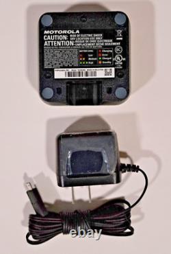 Radio Motorola DTR700 900MHz, 50 canaux, Chargeur/Ceinture et Microphone Kevlar Bearcom HD3