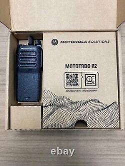 Radio Portable Bidirectionnelle UHF 400-480MHz Motorola MOTOTRBO R2 IP55 AAH11YDC9JA2AN