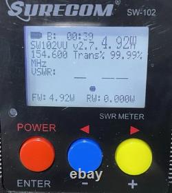 Radio VHF Motorola CP185 136-174 MHz Nouveau Bat! , Ant, CHG Programmation gratuite