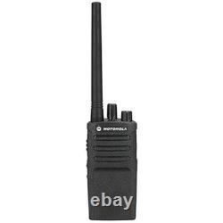 Radio bidirectionnelle Motorola RMV2080, VHF 2 watts, 8 canaux, conception robuste, NOAA