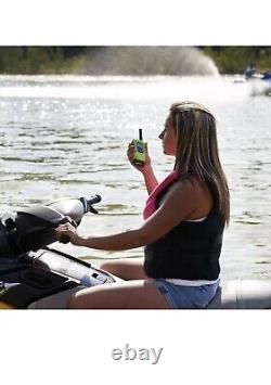 Radio bidirectionnelle Motorola T600 H2O, étanche jusqu'à 35 miles, vert, lot de 2, LIVRAISON GRATUITE