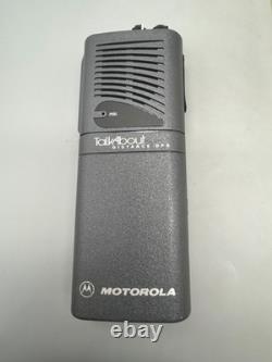 Radio bidirectionnelle Motorola Talkabout Distance DPS en étain foncé