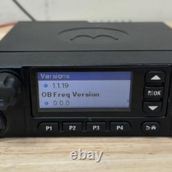 Radio bidirectionnelle Motorola XPR5580E AAM28UMN9RA1AN Mic SANS FICHIER DE FRÉQUENCE A