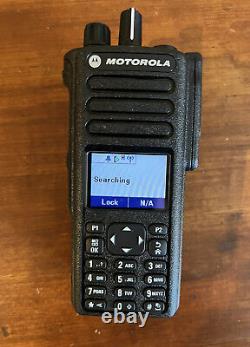 Radio bidirectionnelle portable Motorola XPR 7580e uniquement AAH56UCN9RB1AN B