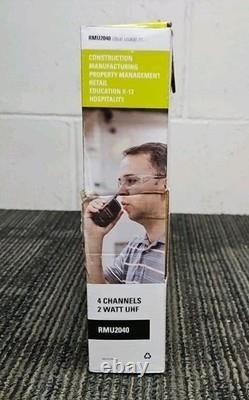 Radio bidirectionnelle professionnelle Motorola Solutions RMU2040 série RM sur site
