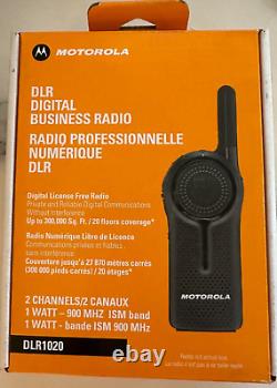 Radio d'entreprise numérique bidirectionnelle Motorola DLR1020 2 canaux 1 Watt