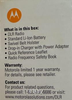 Radio d'entreprise numérique bidirectionnelle Motorola DLR1020 2 canaux 1 Watt