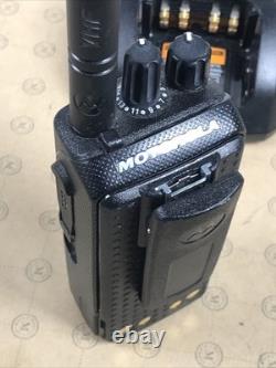 Radio numérique portable compacte Motorola XPR3500 noire 128 canaux bi-directionnelle