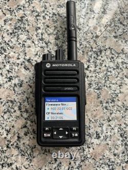Radio portative UHF Motorola DP3661e 403-527 MHz MotoTRBO Radio DMR MDH69RDQ9RA1AN