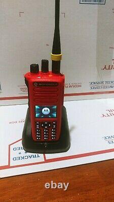 Red Motorola Xpr 7550e Radio À Double Sens Aah56rdn9wa1an 403-512 Mhz Refurb, Activé