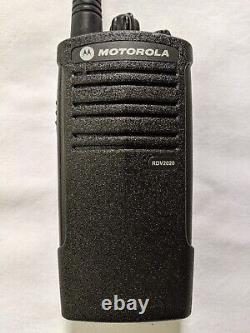 Rénové Motorola Rdv2020 Vhf Radio Commerciale Bidirectionnelle Rv2020bkf2ba