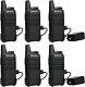 Rt22 Talkie Talkies Rechargeable Hands Free 2 Way Radios Two Way Radio6 Pack