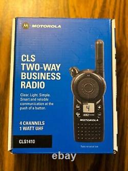 Solutions professionnelles Motorola CLS1410 Radio bidirectionnelle UHF 4 canaux 5 miles
