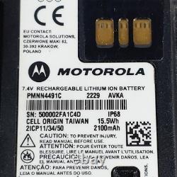 TESTÉ Motorola XPR 3300e UHF Radio bidirectionnelle numérique PMNN4491C Batterie 8958 926
