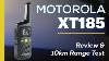 Test Et Analyse De La Portée De 10 Km Du Talkie-walkie Motorola Xt185