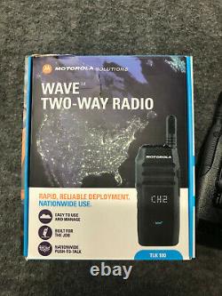 Tlk 100 Motorola Wave Oncloud Radio À Deux Voies Avec 4g Lte Wifi Couverture Nationale