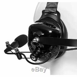 Two Way Radio Casque Avec Suppression De Bruit Pour Motorola Ht1000 Mt1500 Mt2000
