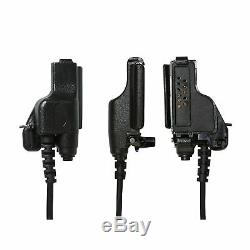 Two Way Radio Casque Avec Suppression De Bruit Pour Motorola Ht1000 Mt1500 Mt2000