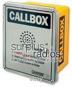 Vhf Ritron Heavy Duty Wireless Two Way Radio Callbox Fonctionne Avec Motorola Cp200