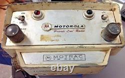 Vintage Motorola Tcn6026ag Tête De Commande Avec Câbles Fixés, Non Testés