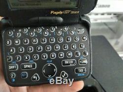Vintage Motorola Timeport Pagewriter 2000x Noir P935 À Deux Voies Téléavertisseur De Travail