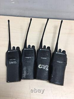 (X3) Motorola Radius CP200 Portable UHF Two Way Radio Walkie Talkie (TESTÉ)