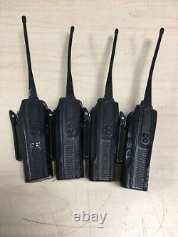 (X3) Motorola Radius CP200 Portable UHF Two Way Radio Walkie Talkie (TESTÉ)